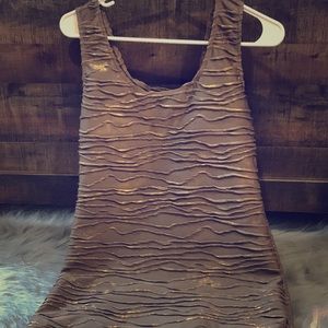 A ruffled fitted dress!